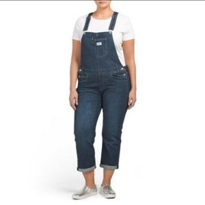 Levi's Two Horse Women's Overalls Blue NWT 24W